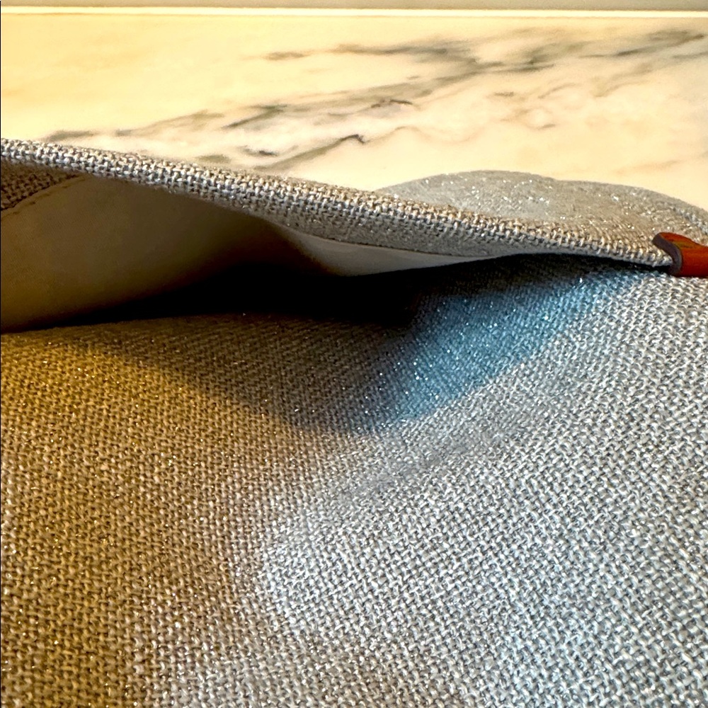 Anthropologie blue tote, EUC - Picture 4 of 7